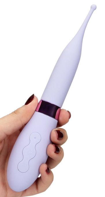 Stimulateur avec pointe vibrante Tip Vibrator 20 cm Violet