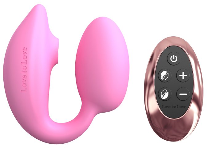 Stimulateur Clitoris et Point G Wonderlover Rose