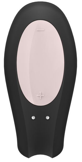 Stimulateur connecté Double Joy Satisfyer Noir