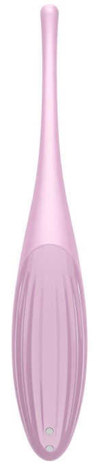 Stimulateur connecté Twirling Joy Satisfyer 17cm Rose