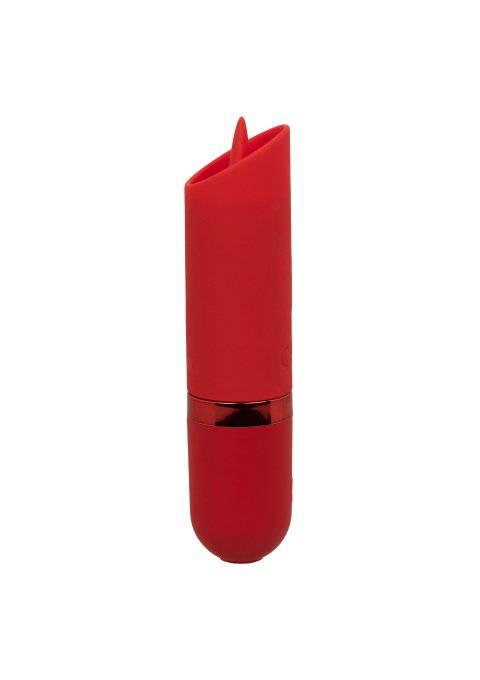 Stimulateur de clitoris avec langue Kyst Flicker Rouge