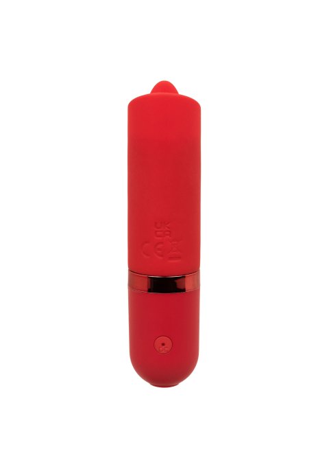 Stimulateur de clitoris avec langue Kyst Flicker Rouge