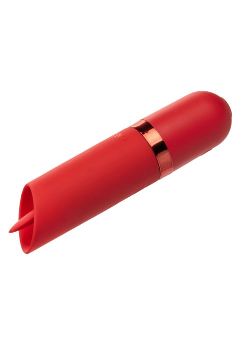 Stimulateur de clitoris avec langue Kyst Flicker Rouge