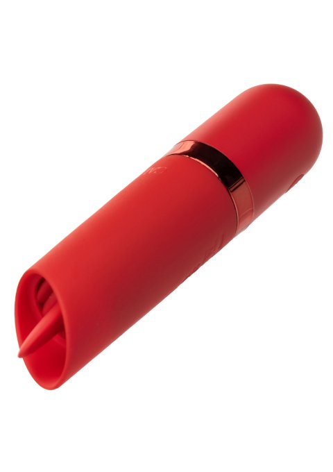 Stimulateur de clitoris avec langue Kyst Flicker Rouge