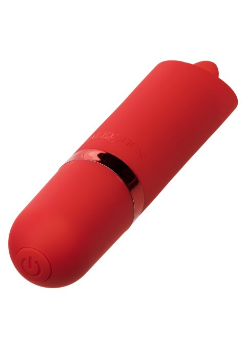 Stimulateur de clitoris avec langue Kyst Flicker Rouge