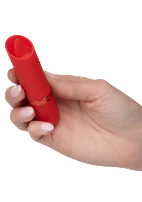 Stimulateur de clitoris avec langue Kyst Flicker Rouge