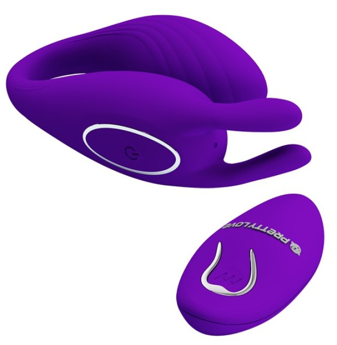 Stimulateur de clitoris Bill Pretty Love 10 x 3.3 cm Violet