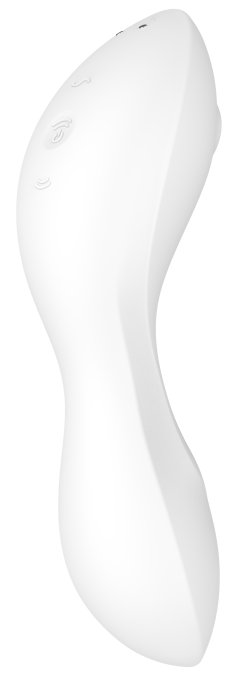 Stimulateur de clitoris connecté Curvy trinity 5+ Satisfyer Blanc