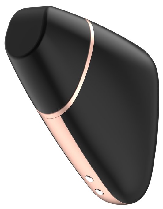 Stimulateur de clitoris connecté Love Triangle Satisfyer Noir