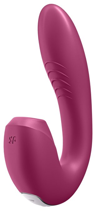 Stimulateur de clitoris connecté Sunray Satisfyer Framboise