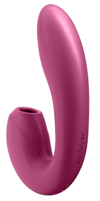 Stimulateur de clitoris connecté Sunray Satisfyer Framboise