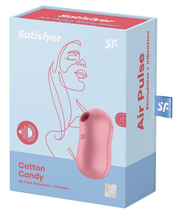 Stimulateur de clitoris Cotton Candy Satisfyer Rose