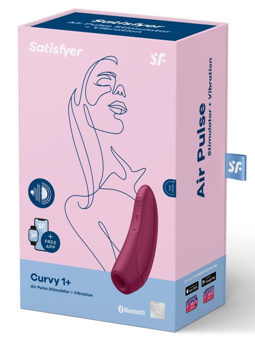 Stimulateur de clitoris CURVY 1+ Rose