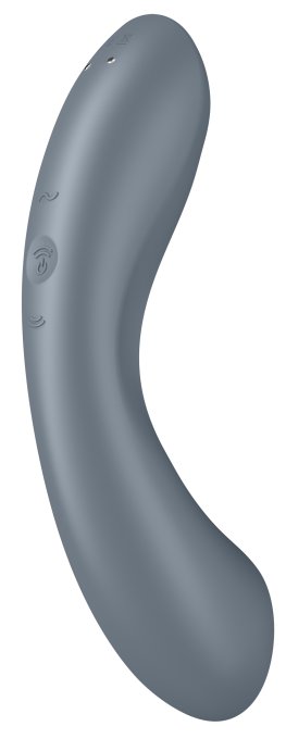 Stimulateur de clitoris Curvy Trinity 1 Satisfyer Gris