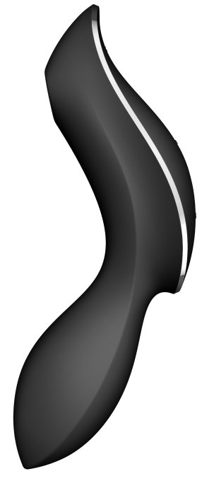 Stimulateur de clitoris Curvy Trinity 2 Satisfyer Noir