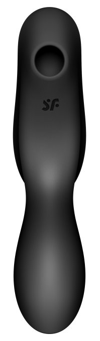 Stimulateur de clitoris Curvy Trinity 2 Satisfyer Noir