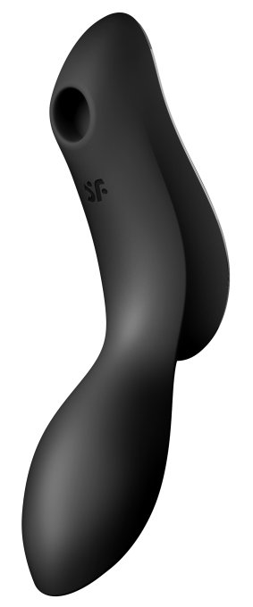 Stimulateur de clitoris Curvy Trinity 2 Satisfyer Noir