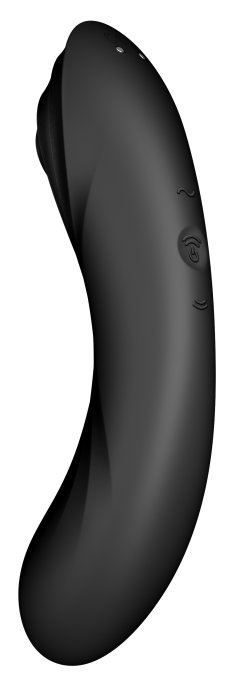 Stimulateur de clitoris Curvy Trinity 4 Satisfyer Noir