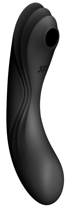 Stimulateur de clitoris Curvy Trinity 4 Satisfyer Noir