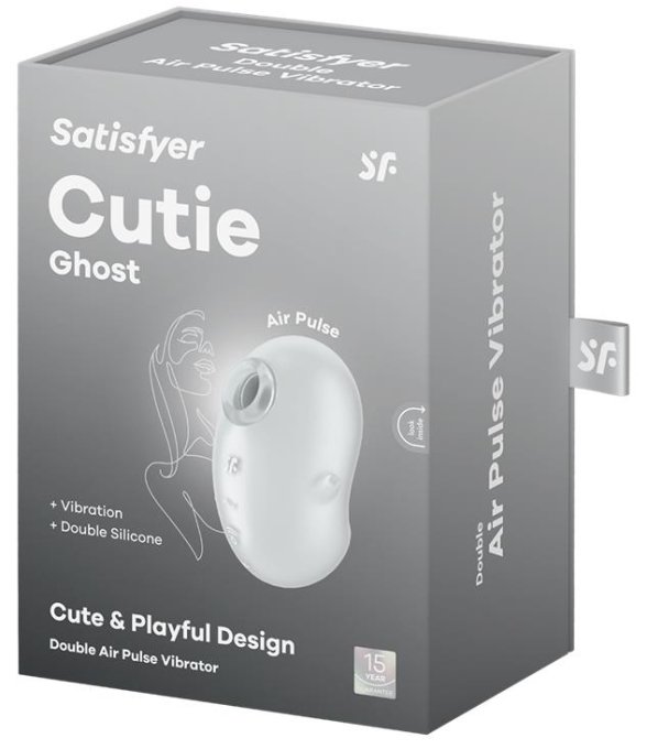 Stimulateur de Clitoris Cutie Ghost Blanc