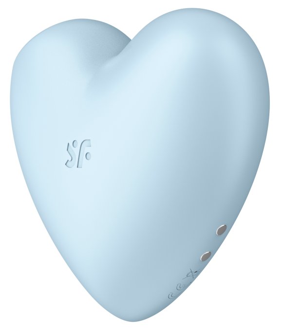 Stimulateur de clitoris Cutie Heart Satisfyer Bleu