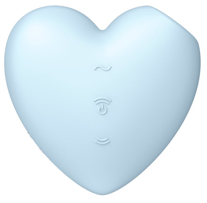 Stimulateur de clitoris Cutie Heart Satisfyer Bleu