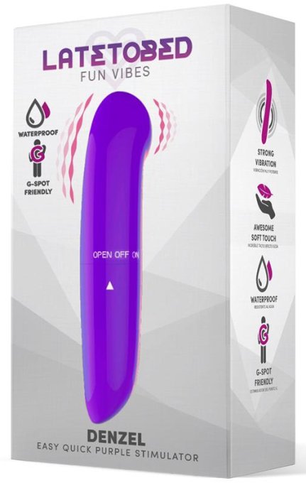 Stimulateur de clitoris Denzel 13 x 2.8cm Violet