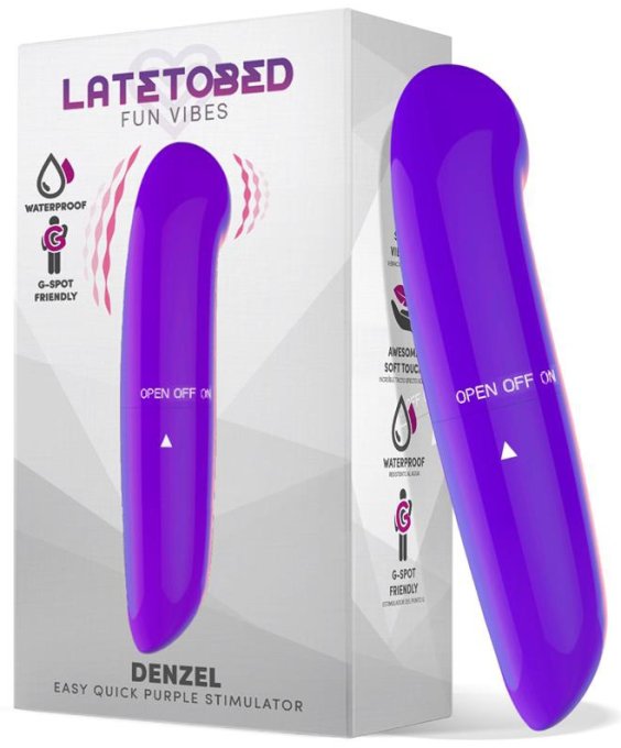 Stimulateur de clitoris Denzel 13 x 2.8cm Violet