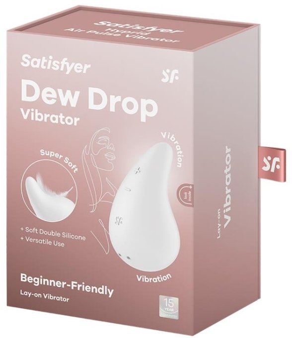 Stimulateur de Clitoris Dew Drop Blanc