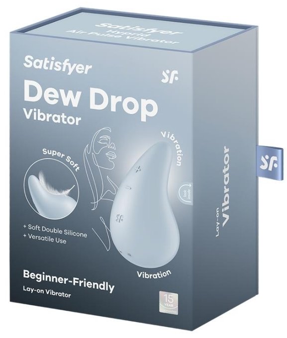 Stimulateur de Clitoris Dew Drop Bleu