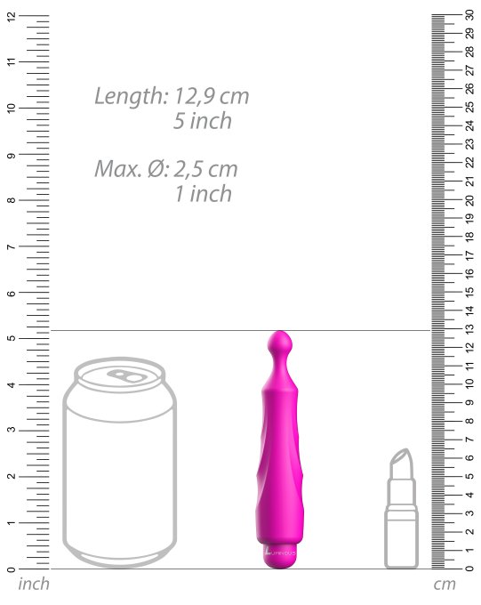 Stimulateur de clitoris Dido 13cm Rose