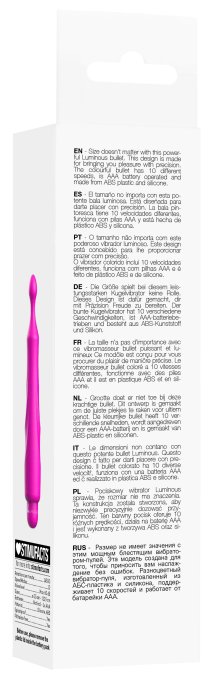 Stimulateur de clitoris Dido 13cm Rose