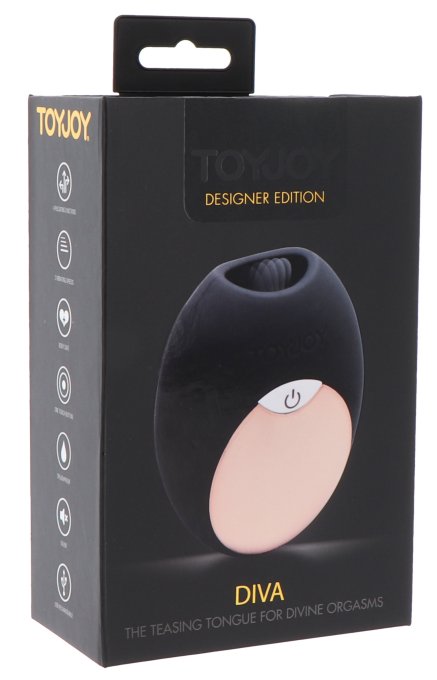 Stimulateur de clitoris Diva Noir