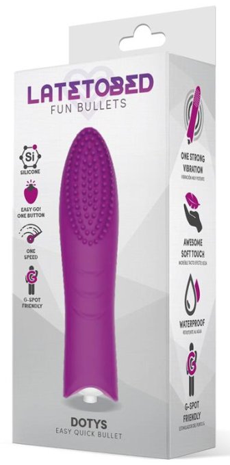 Stimulateur de clitoris Dotys 12 x 3cm Rose