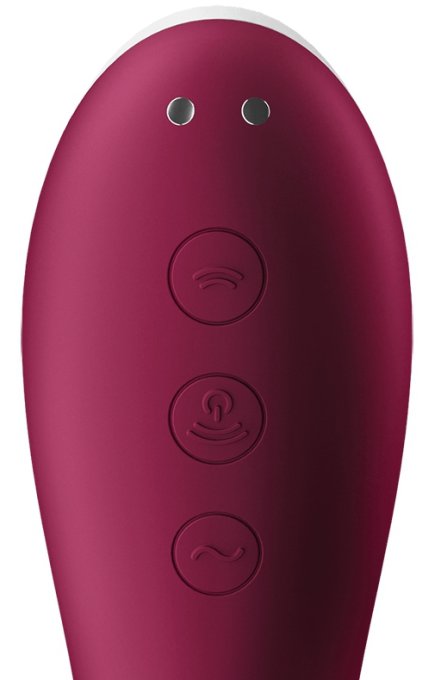 Stimulateur de clitoris DUAL CRUSH Satisfyer 16cm