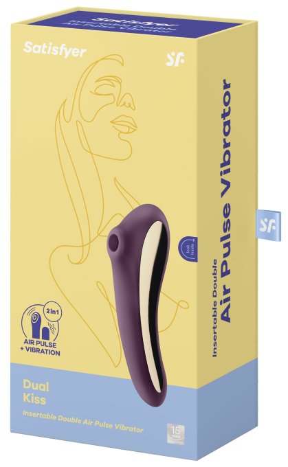 Stimulateur de clitoris Dual Kiss Satisfyer