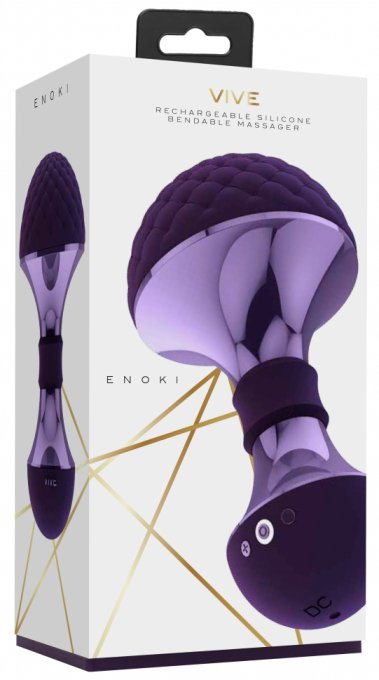 Stimulateur de clitoris Enoki Vive 12.5cm Violet