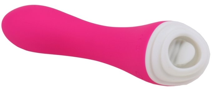 Stimulateur de clitoris et Point G Licky 20cm Rose