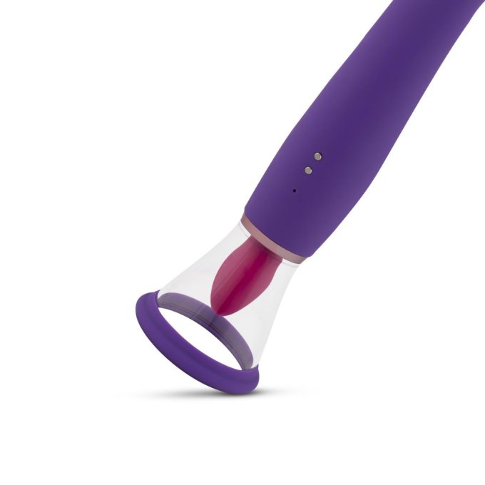 Stimulateur de clitoris et point G Pleasure Pump 26cm