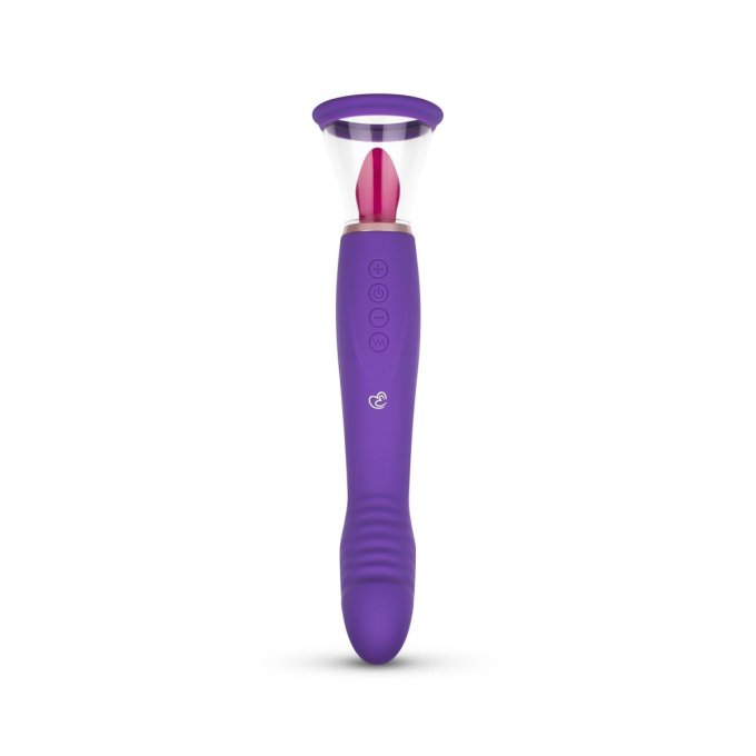 Stimulateur de clitoris et point G Pleasure Pump 26cm