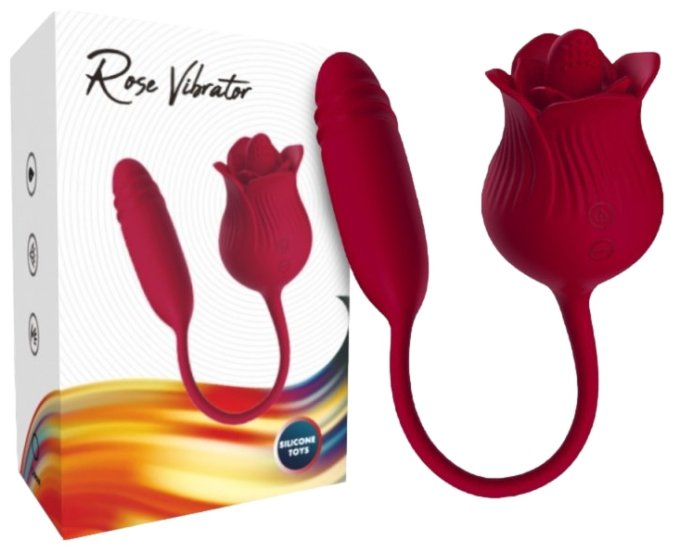 Stimulateur et Vibro Dwich Rose