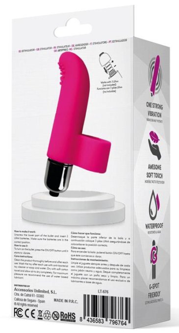 Stimulateur de clitoris Fingy Rose