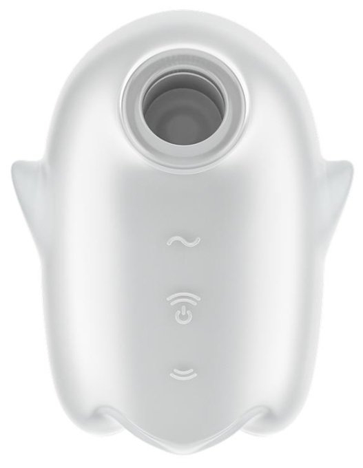 Stimulateur de clitoris Glowing Ghost Blanc