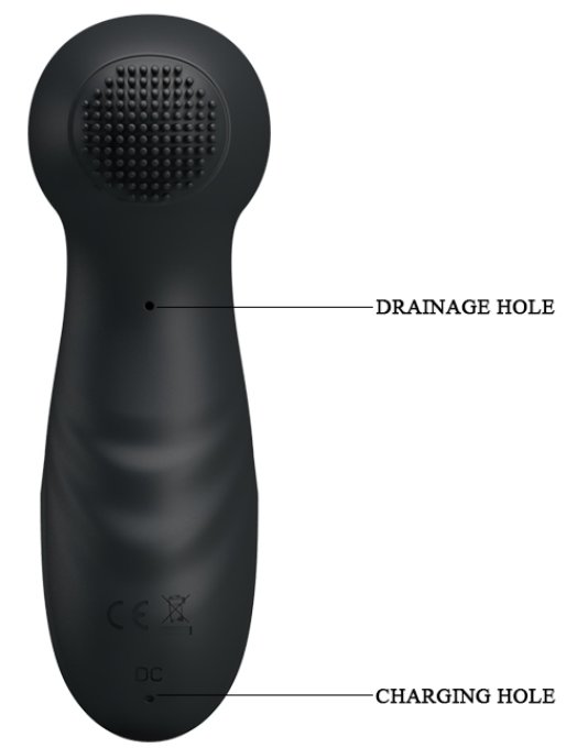 Stimulateur de clitoris Hammer Royal Pleasure Pretty Love Noir