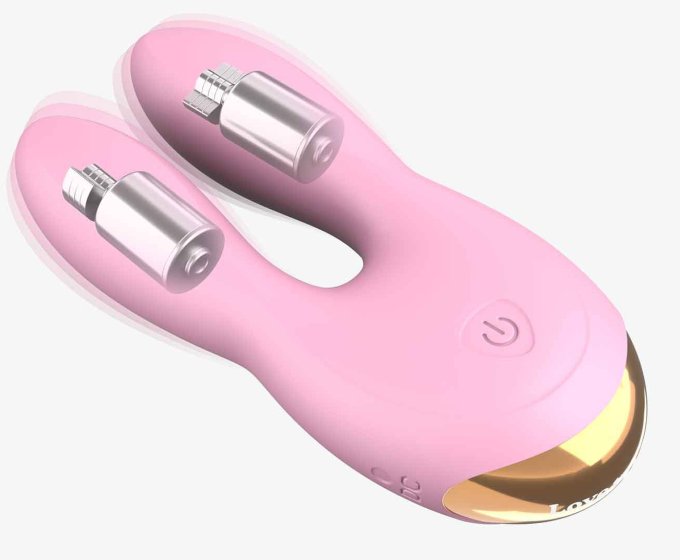 Stimulateur de clitoris Hear Me 11.5 x 5cm Rose