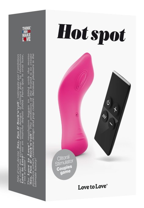 Stimulateur de clitoris Hot Spot Rose