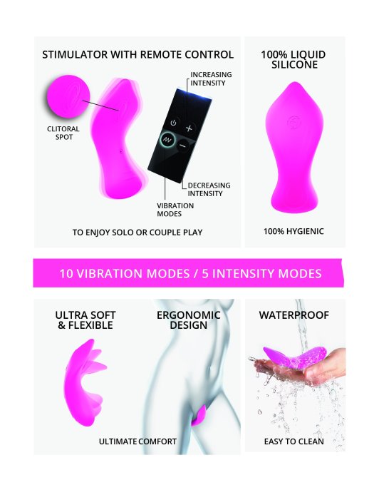 Stimulateur de clitoris Hot Spot Rose