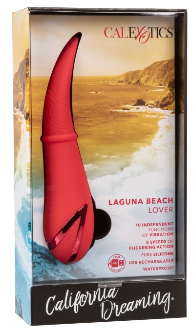 Stimulateur de clitoris Laguna Beach 18cm Rouge