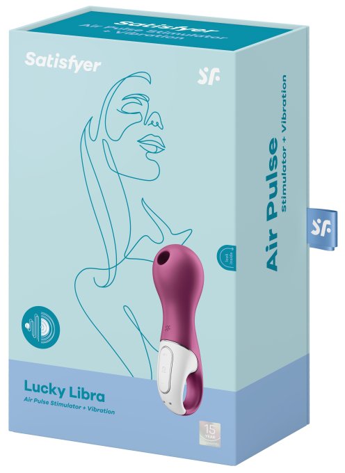 Stimulateur de clitoris Lucky Libra Satisfyer Mauve