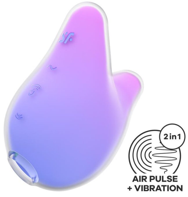 Stimulateur de Clitoris Mermaid Violet Rose